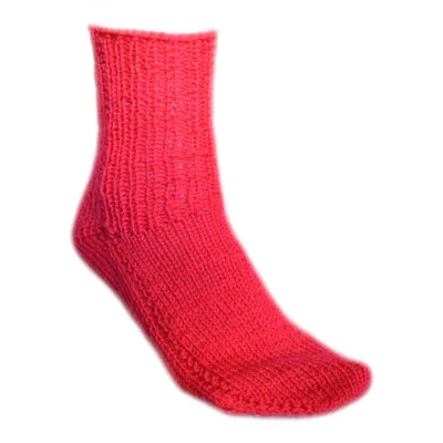 2 needle socks video knitting pattern - Woolpedia