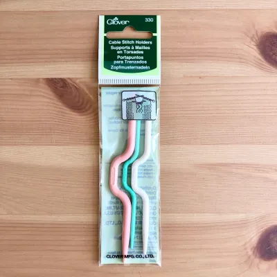 Clover cable stitch holders 3 peaces