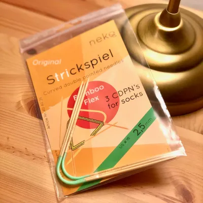 Neko Bamboo Flex double pointed sock needles