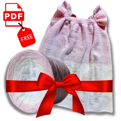 Bundle: PDF &amp; Woolpedia Colors Rosalie gradient yarncake (modal)