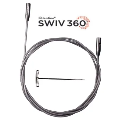 ChiaoGoo cable SWIV360 stainless steel cable for interchangeables