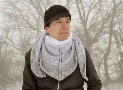 St. Moritz shawl knitting pattern video &amp; PDF - Woolpedia