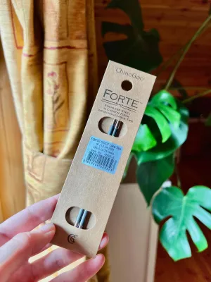 ChiaoGoo Forte Lace Interchangeable Knitting Needle Tips Carbon &amp; Metal