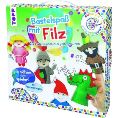 (German Edition) DIY kit Bastelspaß mit Filz - TOPP