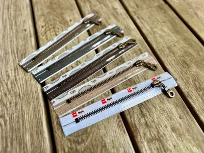 Opti M60 FLA Brass Zipper 14cm