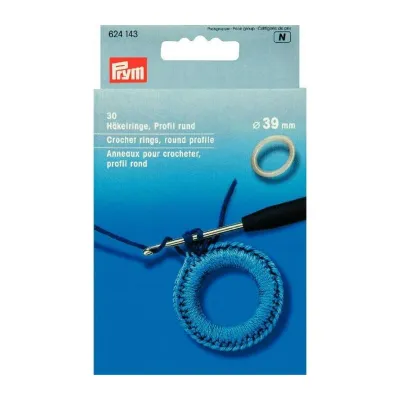 Prym crochet rings