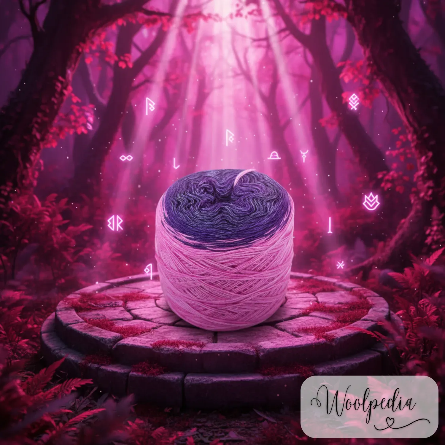 Woolpedia Colors Geheimnis gradient yarncake (modal)