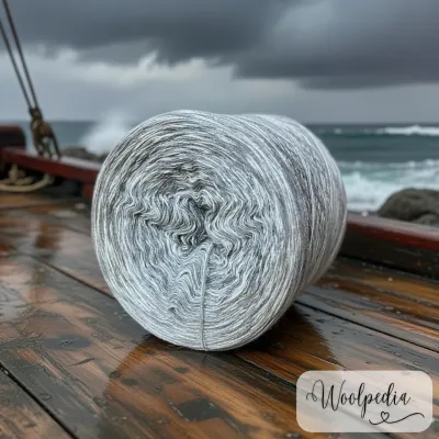 Woolpedia Designer yarn Stürmische See (modal)