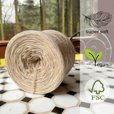 Woolpedia Colors Zimtschnecke gradient yarncake (cotton-mix)