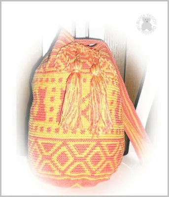 Wayuu Tasche Cats Häkelanleitung PDF
