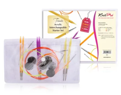 KnitPro Spectra Trendz starter kit knitting needles