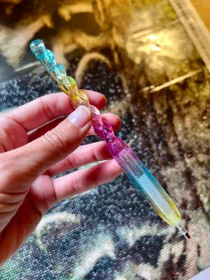 Glitter Rainbow Diamond Painting pen / stylus