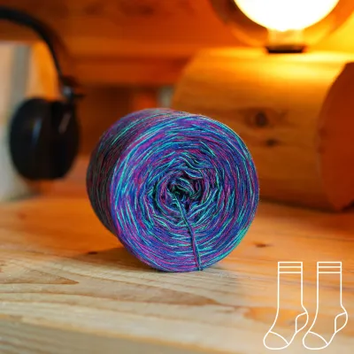 Woolpedia Socks Nachtwanderer - modal designer sock yarn 4ply
