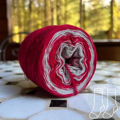 Woolpedia Socks Heartbeat - modal gradient sock yarn