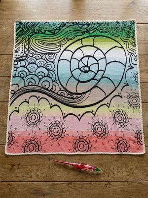Blanket CAL "Sound of the Ocean" crochet tutorial PDF - Woolpedia