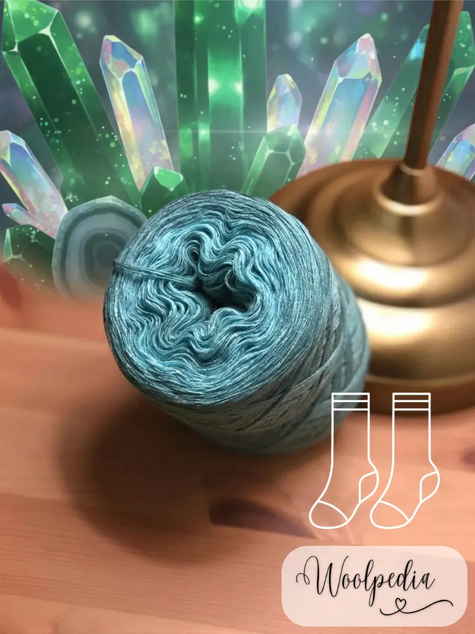 Woolpedia Socks Kristall - modal gradient sock yarn