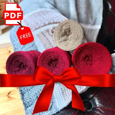 Bundle: PDF &amp; Woolpedia Colors Community TCAL "Roses" yarn series - 6000m (modal)