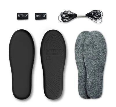 Botties soles - crochet / knit / sew your own shoes
