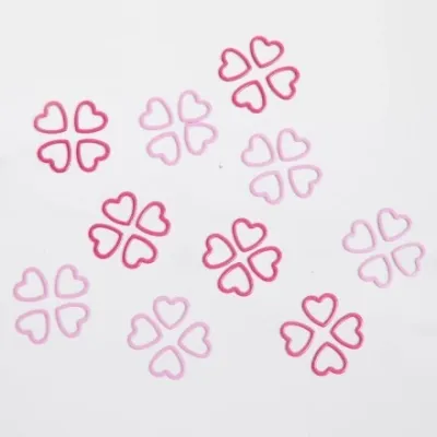 KnitPro Amour 40 metal heart stitch markers