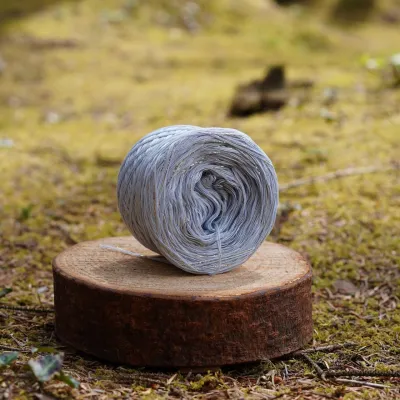Woolpedia Designer Yarn Medusas Goldenes Haar glitter gradient yarncake (organic cotton)