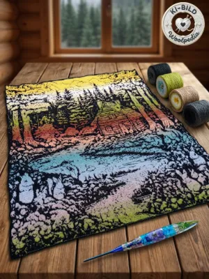 Woolpedia Colors River Valley CAL yarn series + PDF crochet pattern - 7300m (modal)