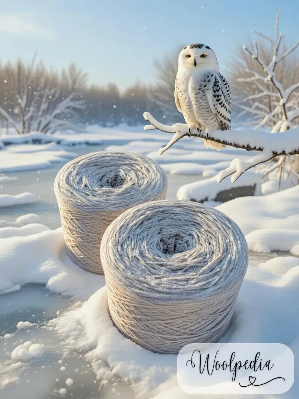 Woolpedia Designer yarn Schneeeule (modal)