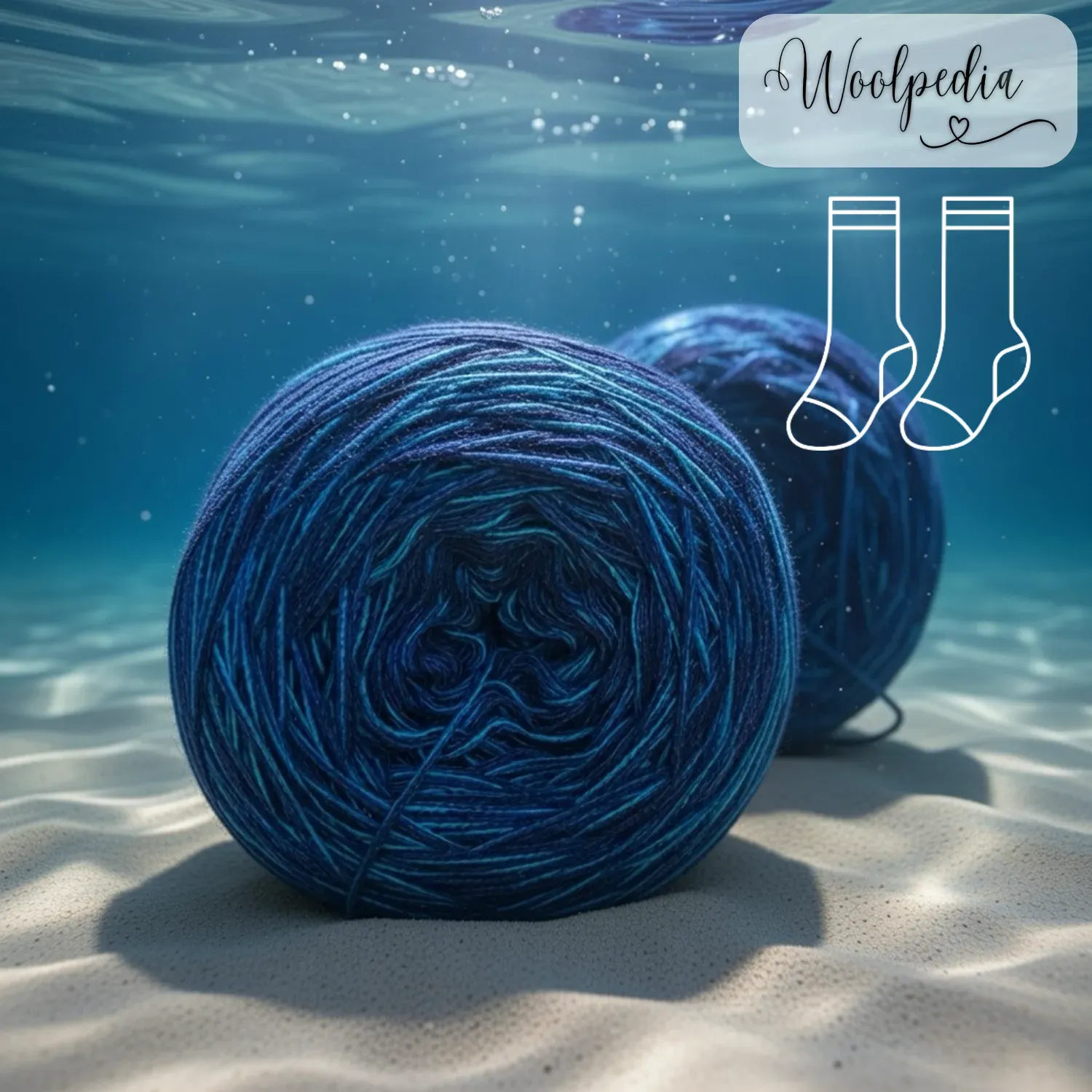 Woolpedia Socks Meeresspiegel - modal designer sock yarn 4ply