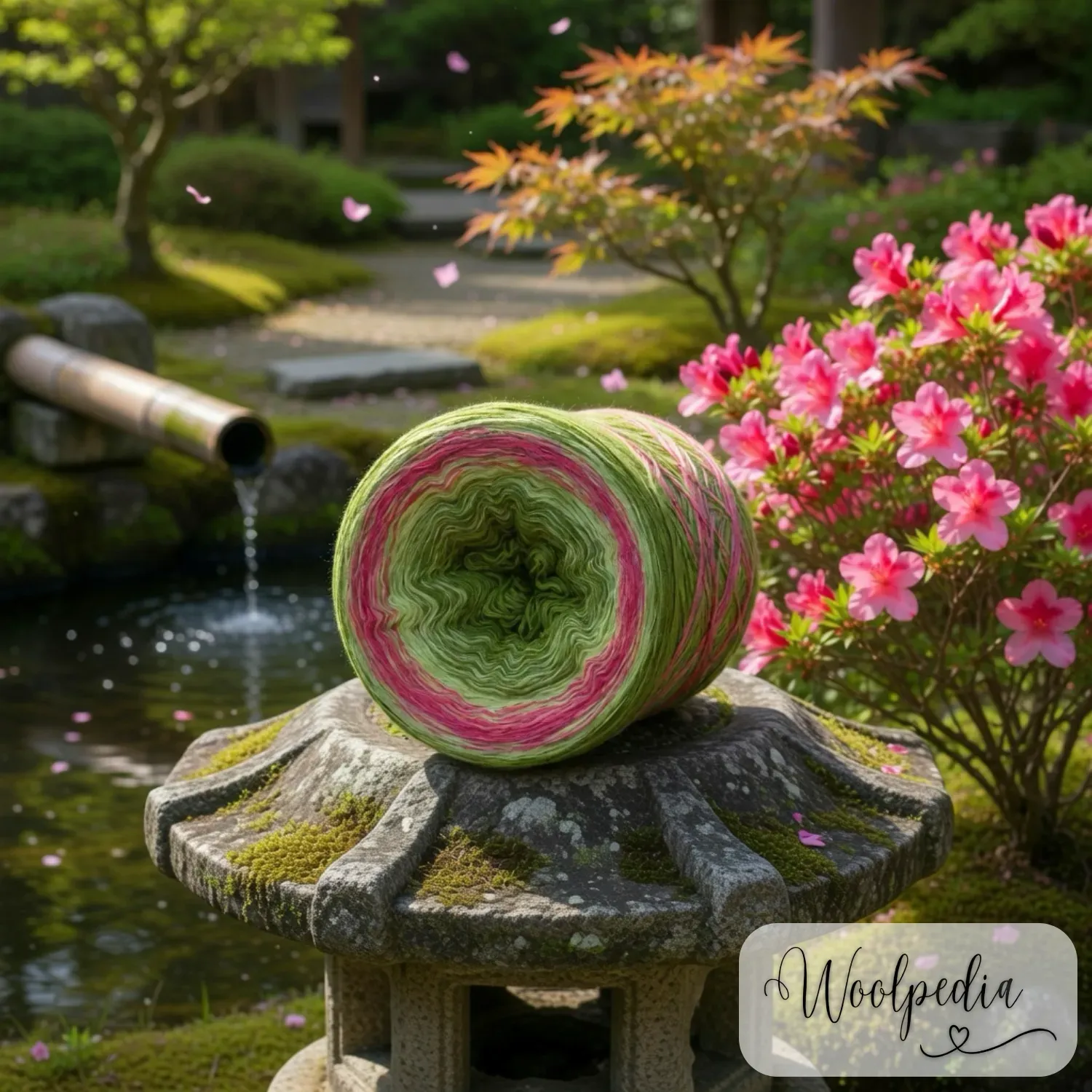 Woolpedia Colors Japanischer Garten gradient yarncake (modal)