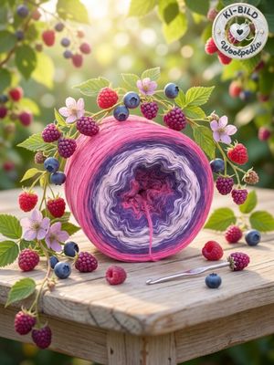Woolpedia Colors Beerenzauber gradient yarncake (modal)