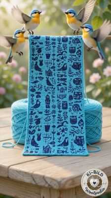 Woolpedia Colors Folk Stola CAL "Turmalin" yarn series + PDF crochet pattern - 5500m (modal)