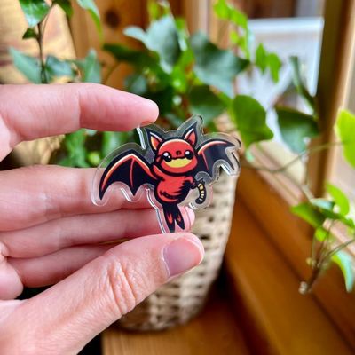Magnetic Needle Minder "Batsy"