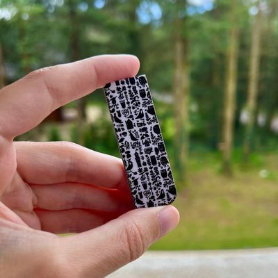 1x Folk Shawl CAL Magnetic Bookmark
