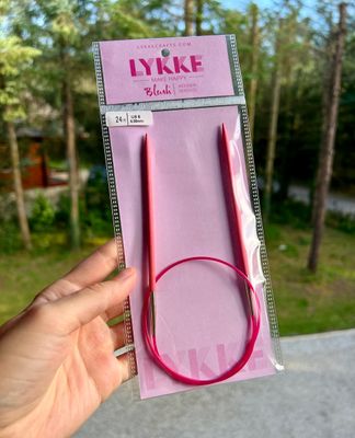 Lykke Blush Circular Knitting Needles