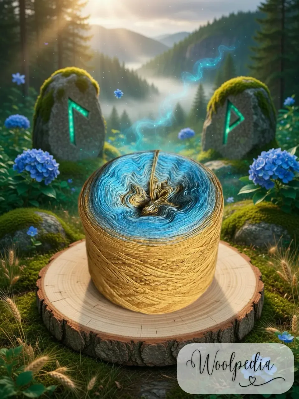 Woolpedia Colors Saga gradient yarncake (modal)