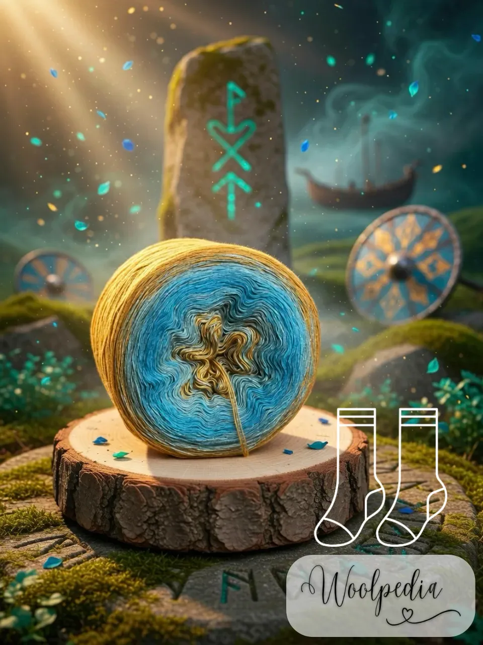 Woolpedia Socks Saga - modal gradient sock yarn