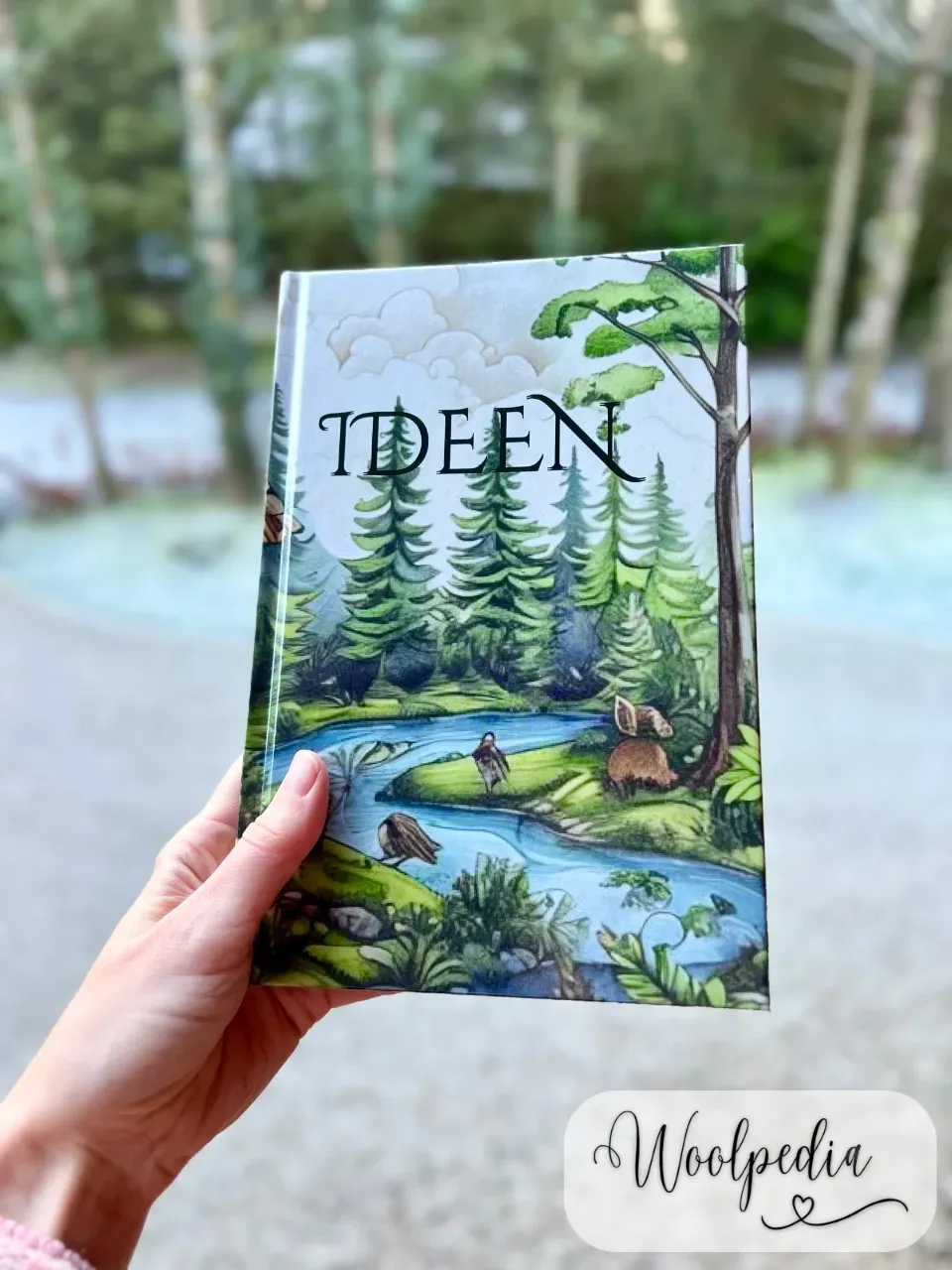 River Valley IDEEN (Ideas) Blank Notebook / Sketchbook approx. A5 Dotted