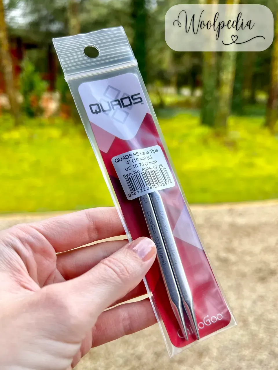 ChiaoGoo Quads Lace interchangeable knitting needle tips