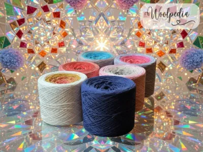 Woolpedia Colors Dreams &amp; Spirits CAL "Kaleidoskop" yarn series + PDF crochet pattern - 11700m (modal)