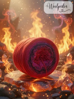 Woolpedia Colors Feuer und Flamme gradient yarncake (modal)