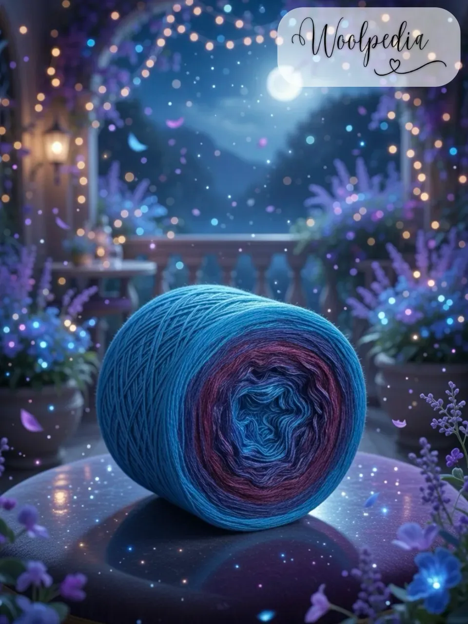 Woolpedia Colors Romantic Nights gradient yarncake (modal)
