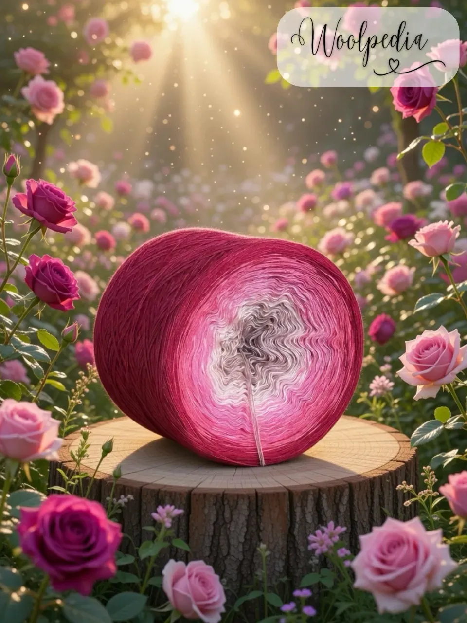 Woolpedia Colors Rosengarten gradient yarncake (modal)