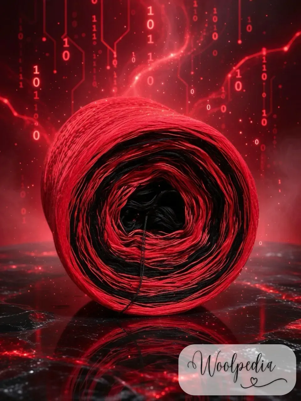 Woolpedia Colors Code Red gradient yarncake (cotton-mix)