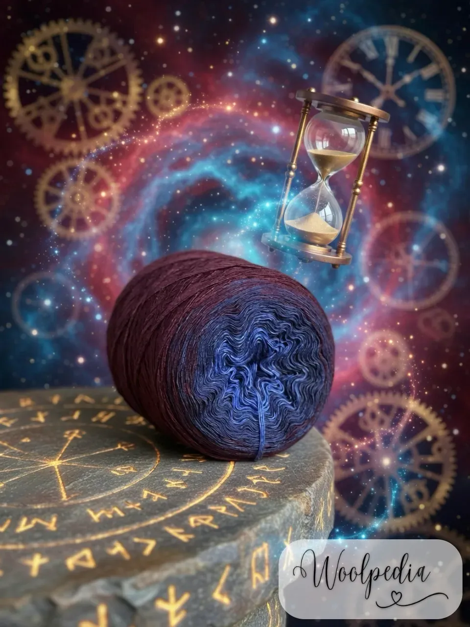 Woolpedia Colors Zeitreise gradient yarncake (modal)