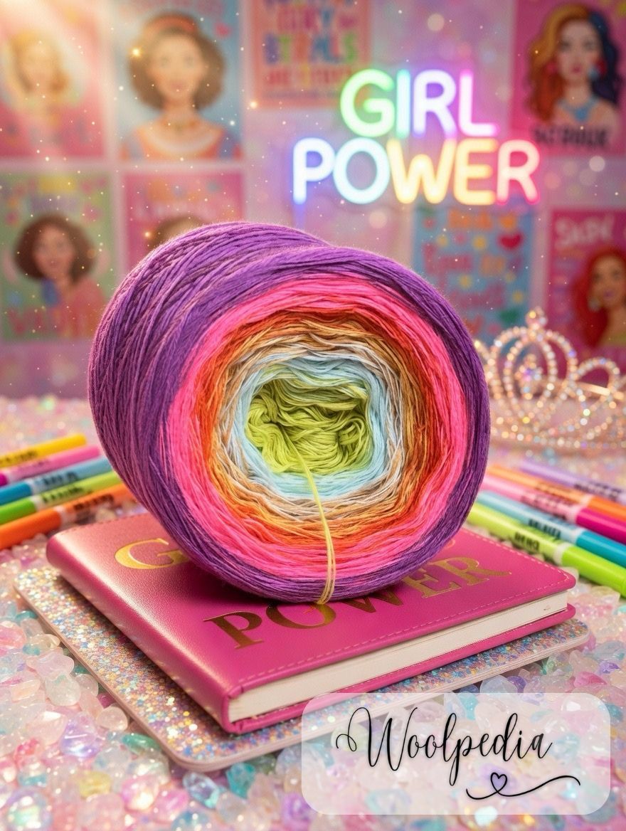 Woolpedia Colors Girlpower gradient yarncake (cotton-mix)