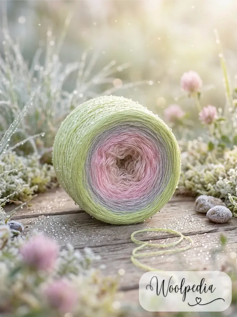 Woolpedia Colors Morgentau gradient yarncake (modal)