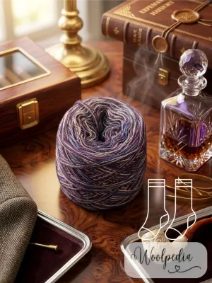 Woolpedia Socks Gentlemen's Club - modal designer glossy sock yarn