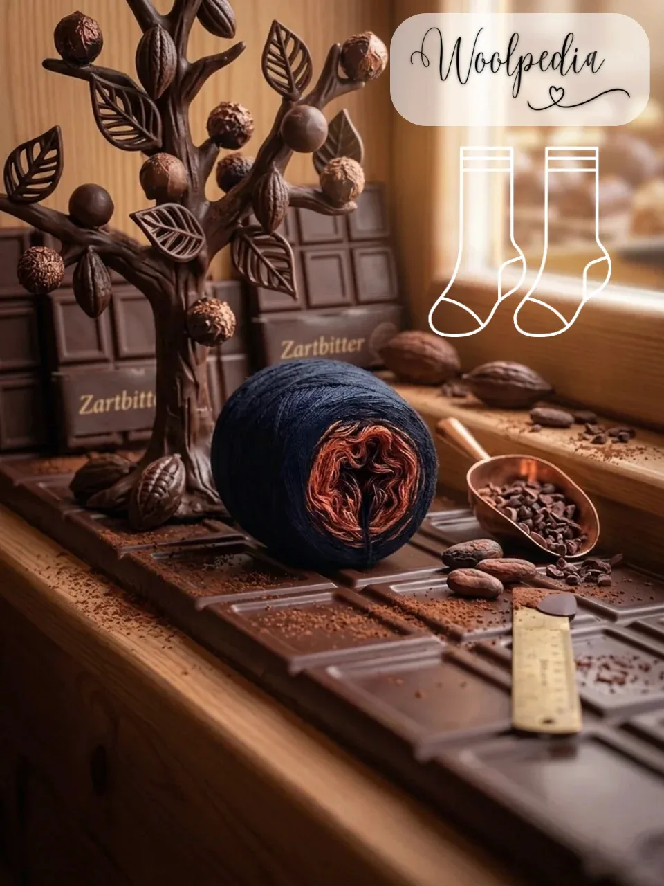 Woolpedia Socks Zartbitter - modal gradient sock yarn