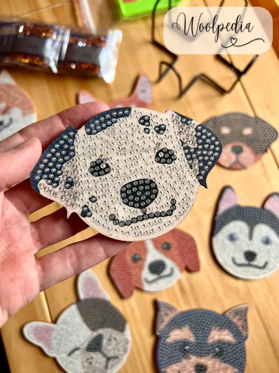 10 DIY Dog Diamond Painting Coasters: A Purfectly Relaxing Craft