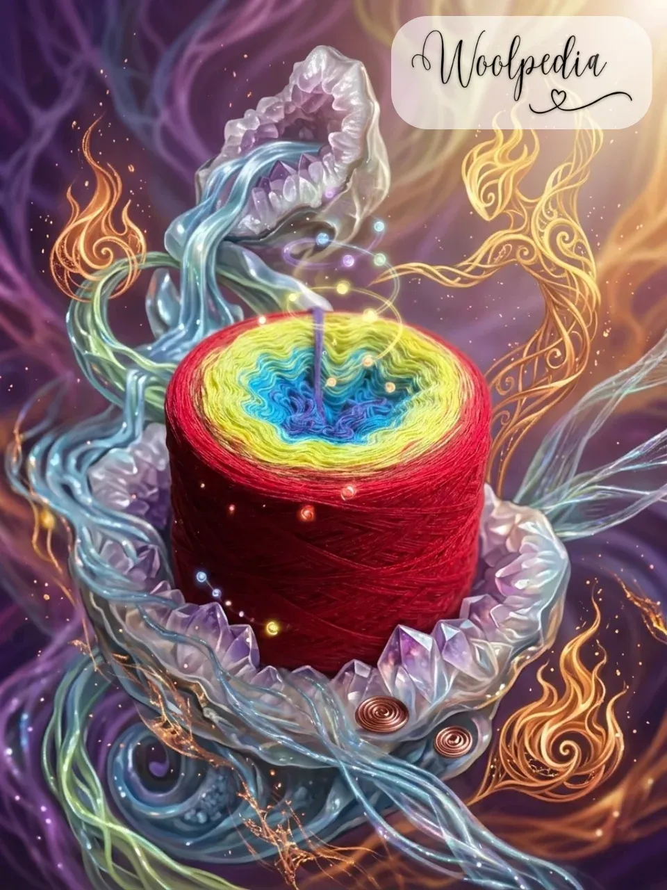 Woolpedia Colors Elementen-Tanz gradient yarncake (modal)