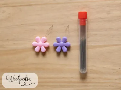 Beading Needle Set + 2x yarn threades